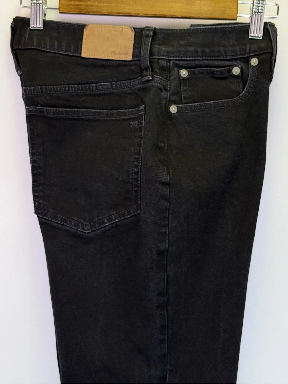 Madewell The Perfect‎ Vintage Flare Black Jeans Women's Size 29